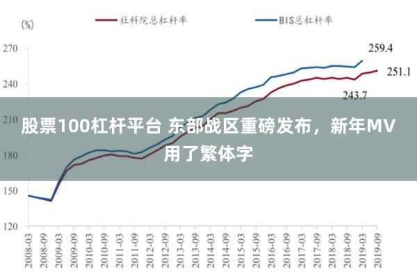 股票100杠杆平台 东部战区重磅发布，新年MV用了繁体字